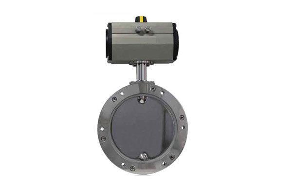 Pharma Pneumatic Sandwitch Butterfly Valve Exporter in India