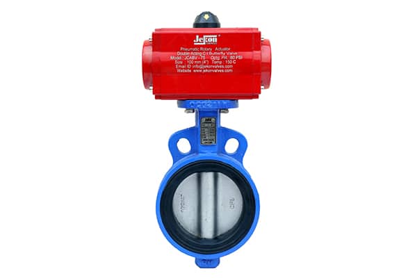 pneumatic actuator operated butterfly valve, pneumatic butterfly valve manufacturers