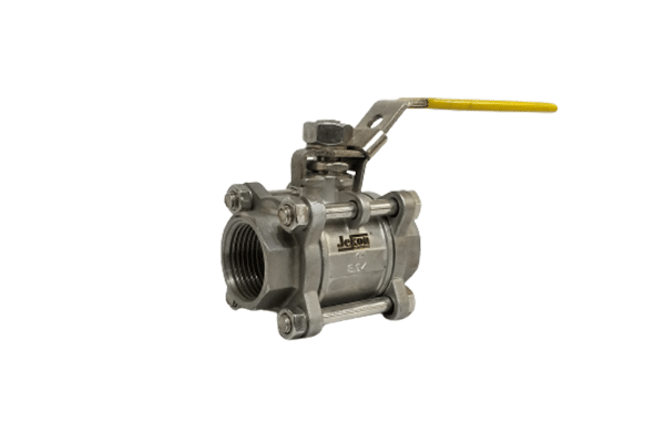 manual ball valve three piece screwed end Supplier